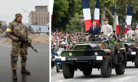 Руски медии: 20 000 френски войници около Киев и украинската граница с Беларус