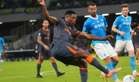 Three Premier League clubs are monitoring Denzel Dumfries  - 1