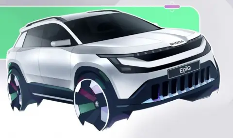 Електрическият коз на Skoda. Моделът Epiq атакува пазара с цена от 25 000 евро - 1
