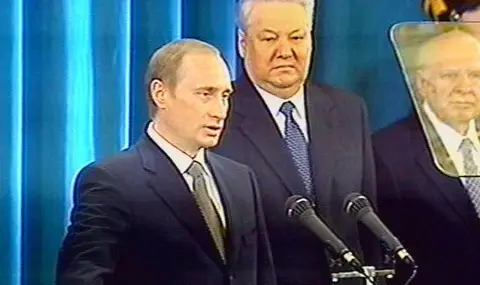 7 май 2000 г.: Путин полага първа клетва като президент на Русия - 1