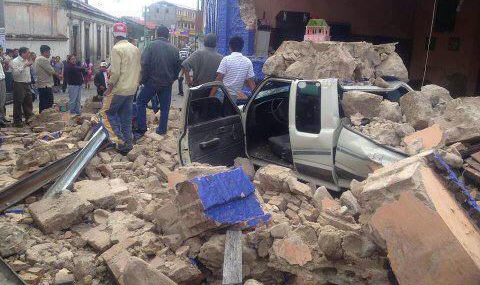 Десетки са жертвите от земетресението в Гватемала - 1