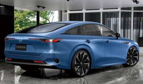 Новата Mazda6 ще се превърне в купе с четири врати - 1