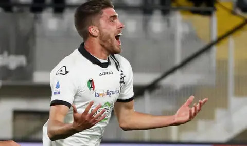   Петко Христов помогна на Специя да се класира напред в Копа Италия  - 1