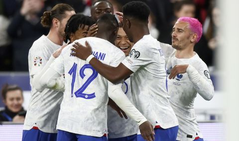 Франция стартира ударно похода си за Евро 2024 - би с 4:0 Нидерландия - 1