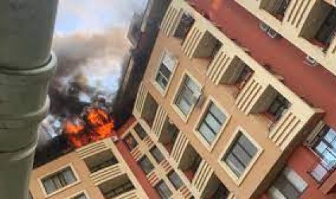 Пожар изпепели апартамент в столичния квартал „Дружба” - 1