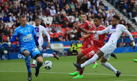 ПСЖ добави нови три точки след победа над  Брест - 1