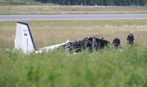 Самолет се разби в Швеция, няма оцелели - 1