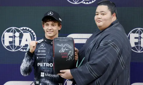 Kimi Antonelli starts first in Japan  - 1