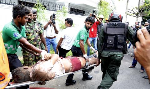 Седем задържани за атентатите в Шри Ланка - 1