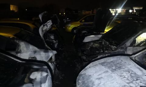 Мъж подпали 8 таксита в пловдивското село Ягодово - 1