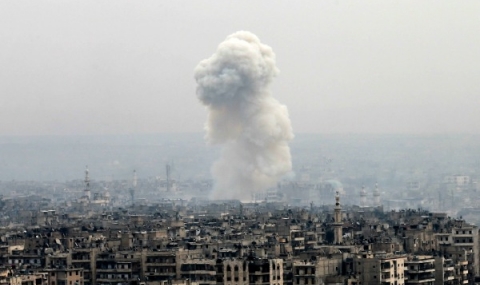 Въздушно отмъщение за Париж в Сирия - 1