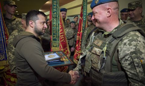 Зеленски поздрави „героите“ от украинската ПВО след нощната руска атака - 1