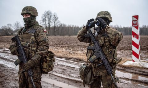 Полша вдигна ограда на границата с Беларус - 1