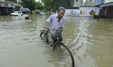 Брутални наводнения в Индия - 1