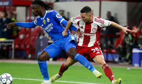 Реал Мадрид срази Олимпиакос в голово шоу - 1