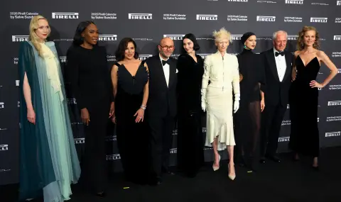 11 холивудски звезди позираха за новия календар на Pirelli за 2026 г. (СНИМКИ+ВИДЕО) - 1