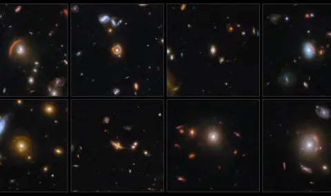 Актуални снимки на телескопа „Джеймс Уеб“ потвърждават вековна теория на Айнщайн - 1