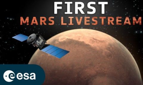 Вижте първото предаване на живо от Марс (ВИДЕО)  - 1