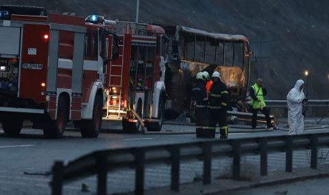 Направиха повторен оглед на фаталния участък на катастрофата с македонски автобус на „Струма“ - 1