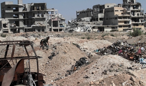Бомби отново полетяха над Алепо - 1