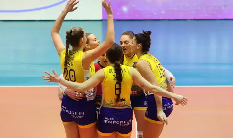 Марица разгроми Левски и спечели Купата на България по волейбол за жени - 1