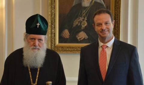 Патриарх Неофит се срещна с американския посланик (ВИДЕО) - 1