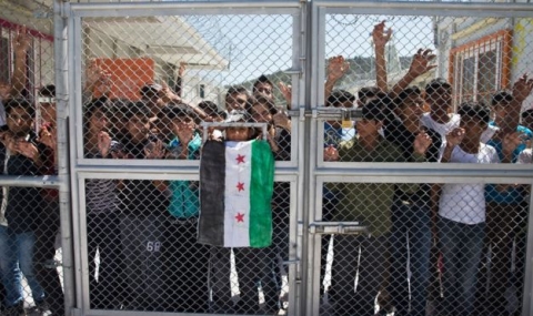 Мигранти се разбесняха в лагер на Лесбос - 1