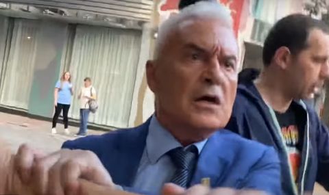 Нов екшън с Волен Сидеров след пускането му от Първо РПУ ВИДЕО - 1
