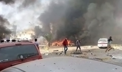 Смъртоносен взрив пред болница в Бенгази - 1