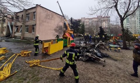 Украинският вътрешен министър загина при катастрофа на хеликоптер - 1