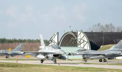 Полша вдигна бойни самолети след въздушна атака на Русия в Западна Украйна  - 1