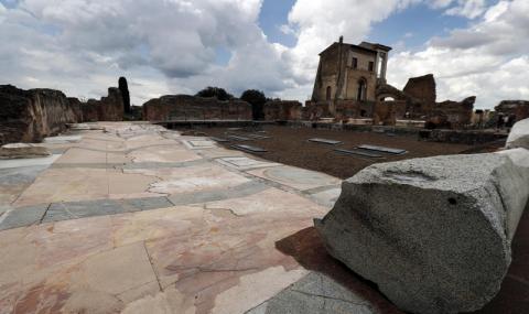 Рим най-после показва разрушения дворец на Нерон - 1