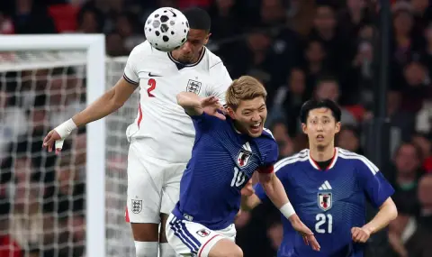 Япония шамароса Англия в контрола, "трите лъва" предизвикаха гнева на феновете си - 1