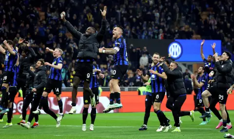 Интер победи Ювентус в Дерби д'Италия и докосва титлата в Серия "А" - 1