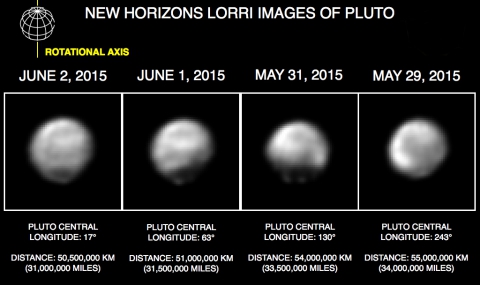НАСА показа цветни кадри на Плутон и Харон (ВИДЕО) - 1
