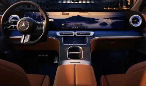 Огромен екран в най-новия Mercedes: Стилно или прекалено? - 1