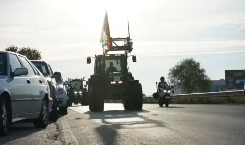 Земеделците блокираха „Дунав мост“ 2 - 1