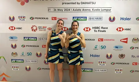 Първа победа за сестри Стоеви на международния турнир в Куала Лумпур  - 1