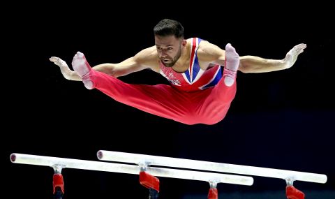 Джарни Реджини-Моран с историческа титла за Великобритания на световното по спортна гимнастика - 1