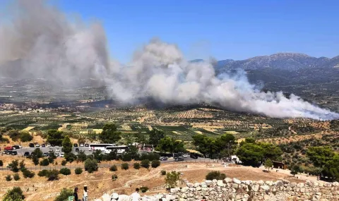 Greek authorities warn of high risk of fires - 1