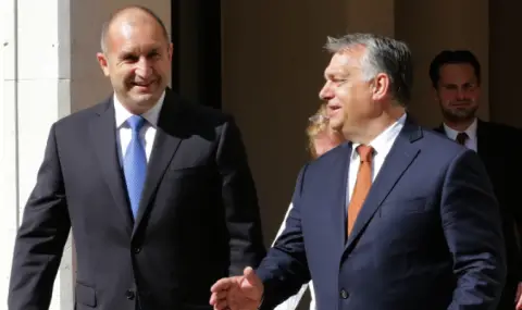 Румен Радев се среща с унгарския президент и премиера Орбан - 1