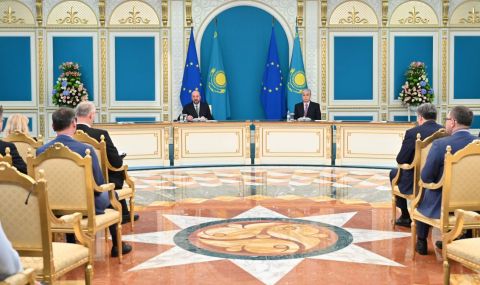 Съвместно изявление на президента на Република Казахстан Касъм-Жомарт Токаев и председателя на Европейския съвет Шарл Мишел - 1