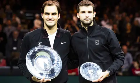 Роджър Федерер с уникално признание за Григор Димитров - 1