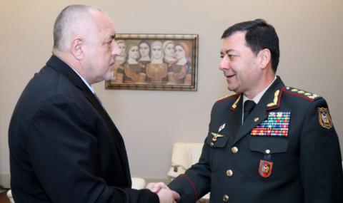 Борисов се срещна с началника на Въоръжените сили на Азербайджан - 1