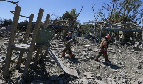 Руски ракетни удари срещу град Днепър - 1