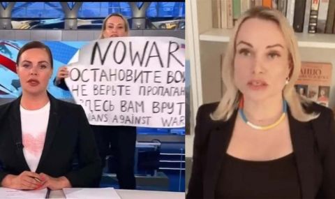 Смелата руска журналистка, която се обяви против войната, е изправена пред ужасяваща заплаха - 1