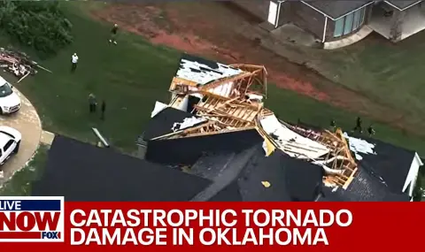 Торнадо погуби поне четирима в Оклахома ВИДЕО - 1