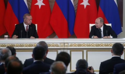 Путин и Ердоган спешно по телефона - Януари 2023 - 1