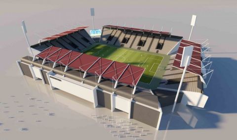Ето как ще изглежда стадион "Локомотив" в Пловдив след ремонта - 1
