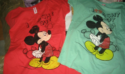Тениски – менте Mickey Mouse на границата - 1